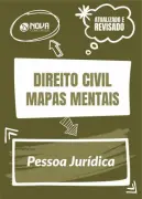 Produto Mapas Mentais Direito Civil - Pessoa Jurídica (PDF) - Nova Concursos