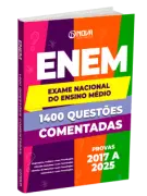 Produto Livro 1.400 Questões Comentadas - ENEM - Nova Concursos