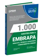 Produto Livro 1.000 Questões Gabaritadas para EMBRAPA - Analista, Técnico e Assistente (Conhecimentos Gerais) - Nova Concursos