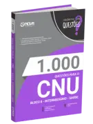 Produto Livro 1.000 Questões Gabaritadas CNU - Bloco 8 - Intermediário - Saúde - Nova Concursos