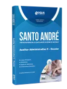 Apostila Prefeitura de Santo André - SP - Auxiliar Administrativo II - Escolar - Nova Concursos