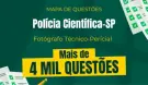 Produto Mapa de Questões - Polícia Científica-SP - Fotógrafo Técnico-Pericial - 4 Mil Questões - Nova Concursos