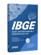 Apostila IBGE 2026 - Agente Censitário Municipal (ACM) e Agente Censitário Supervisor (ACS) - Nova Concursos