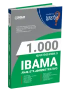 Produto Livro 1.000 Questões Gabaritadas para o IBAMA - Analista Administrativo - Nova Concursos