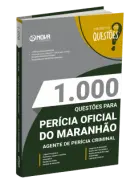 Produto Livro 1000 Questões Gabaritadas para Perícia Oficial-MA - Agente de Perícia Criminal - Especialidade: Generalista - Nova Concursos
