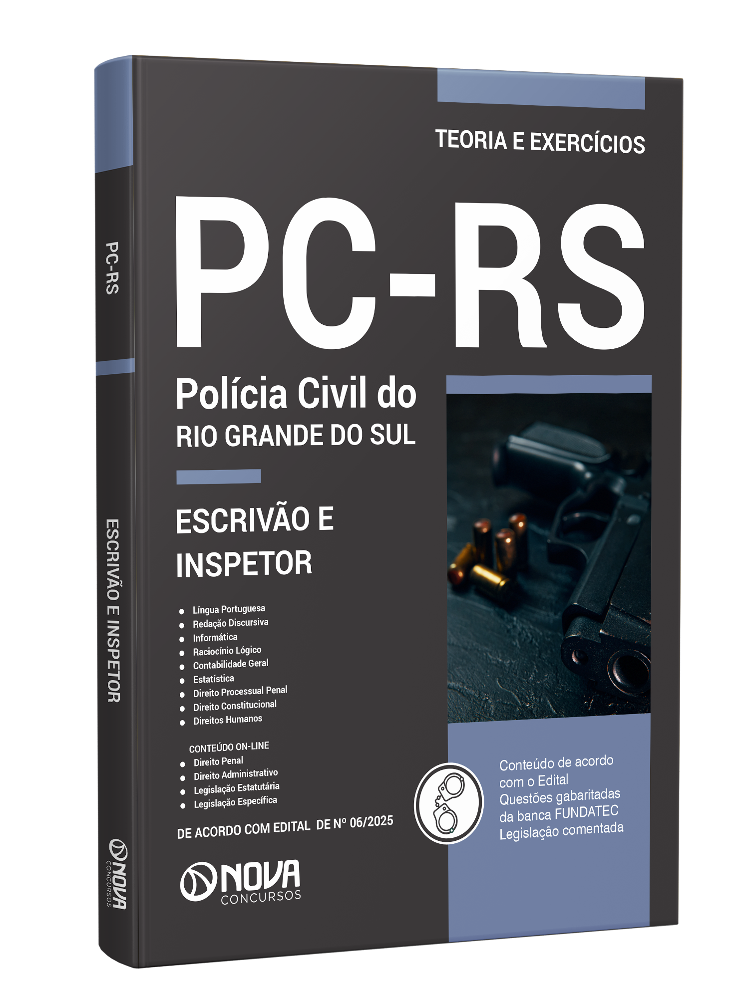 Apostila PC-RS 2026 - Escrivão e Inspetor - Nova Concursos