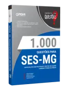 Produto Livro 1000 Questões Gabaritadas para SES-MG - Especialista em Políticas e Gestão da Saúde - Comum a todas as áreas - Nova Concursos