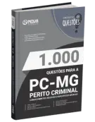 Produto Livro 1.000 Questões Gabaritadas Polícia Civil - MG - Perito Criminal - Conhecimentos Básicos e Específicos Básicos - Nova Concursos