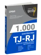 Produto Livro 1000 Questões Gabaritadas para o TJ-RJ - Técnico de Atividade Judiciária - Nova Concursos