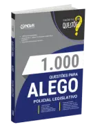 Produto Livro 1000 Questões Gabaritadas para ALEGO - Policial Legislativo - Nova Concursos