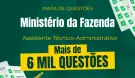 Produto Mapa de Questões Online - Ministério da Fazenda - Assistente Técnico-Administrativo - 6 Mil Questões - Nova Concursos