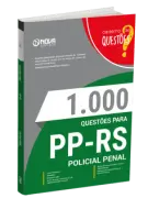 Produto Livro 1000 Questões Gabaritadas para PP-RS - Policial Penal - Nova Concursos
