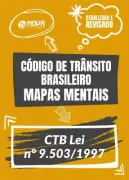 Produto Mapas Mentais Código de Trânsito Brasileiro - CTB Lei nº 9.503/1997 (PDF) - Nova Concursos