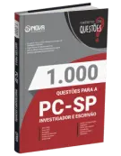 Produto Livro 1.000 Questões Gabaritadas PC-SP - Investigador e Escrivão - Nova Concursos