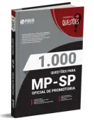 Produto Livro 1.000 Questões Gabaritadas MP-SP - Oficial de Promotoria - Nova Concursos