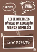Produto Mapas Mentais Lei 9.394/96 - Lei de Diretrizes Básicas da Educação (PDF) - Nova Concursos