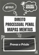 Produto Mapas Mentais Direito Processual Penal - Provas e Prisão (PDF) - Nova Concursos