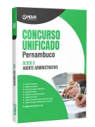 Apostila Concurso Unificado Pernambuco 2026 - Bloco 3 - Nível Médio - Agente Administrativo - Nova Concursos