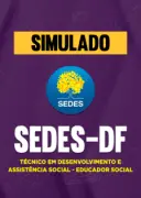 Produto Simulado - SEDES-DF - Especialista em Desenvolvimento e Assistência Social - Educador Social - Nova Concursos