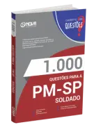 Produto Livro 1000 Questões Gabaritadas para PM-SP - Soldado - Nova Concursos