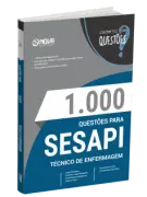 Produto Livro 1000 Questões Gabaritadas para Secretaria de Estado da Saúde do Piauí - Técnico em Enfermagem - Nova Concursos