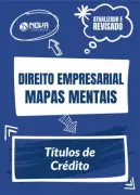 Produto Mapas Mentais Direito Empresarial - Títulos de Crédito (PDF) - Nova Concursos