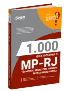 Produto Livro 1.000 Questões Gabaritadas para o MP-RJ - Técnico do Ministério Público - Área: Administrativa - Nova Concursos