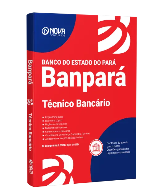 Apostila Banpará 2026 - Técnico Bancário - Nova Concursos