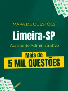 Produto Mapa de Questões Online - Pref. Limeira-SP - Assistente Administrativo - 5 Mil Questões - Nova Concursos