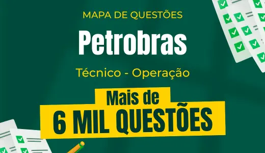 Produto Mapa de Questões Online - Petrobras - Técnico - Operação - 6 Mil Questões - Nova Concursos