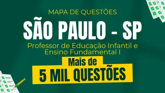 Produto Mapa de Questões Online - SME-SP - Professor de Educação Infantil e Ensino Fundamental I - 5 Mil Questões - Nova Concursos