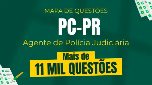 Produto Mapa de Questões Online - PC-PR - Agente de Polícia Judiciária - 11 Mil Questões - Nova Concursos