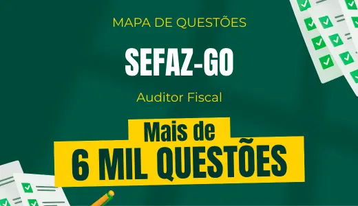 Produto Mapa de Questões Online - SEFAZ-GO - Auditor Fiscal - Conhecimentos Básicos - 7 Mil Questões - Nova Concursos