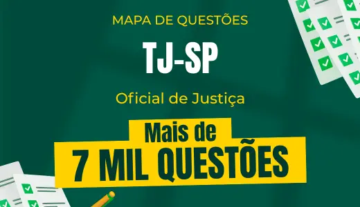 Produto Mapa de Questões Online - TJ-SP - Oficial de Justiça - 7 Mil Questões - Nova Concursos