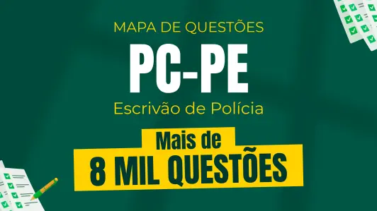 Produto Mapa de Questões Online - PC-PE - Escrivão de Polícia - 8 Mil Questões - Nova Concursos