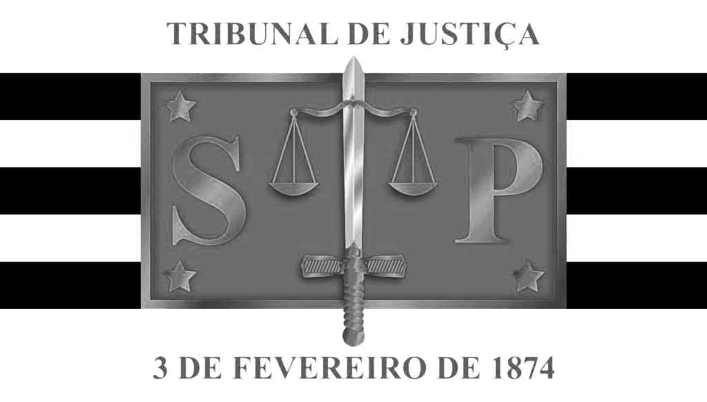 Logo preto e branco TJ-SP