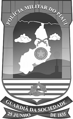 Logo PM-PI em preto e branco