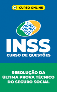 Arte curso online - INSS curso de questões - resolução da última prova técnico do seguro social