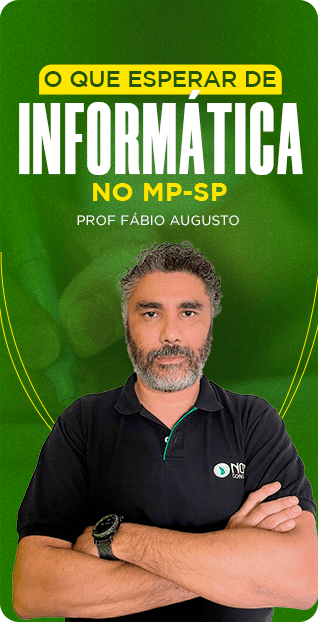 Storie - o que esperar de informática no MP-SP - professor Fábio Augusto