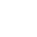 ícone gráfico crescente com elementos ao redor - branco