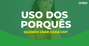 jovem pensando sobre o uso dos porquês