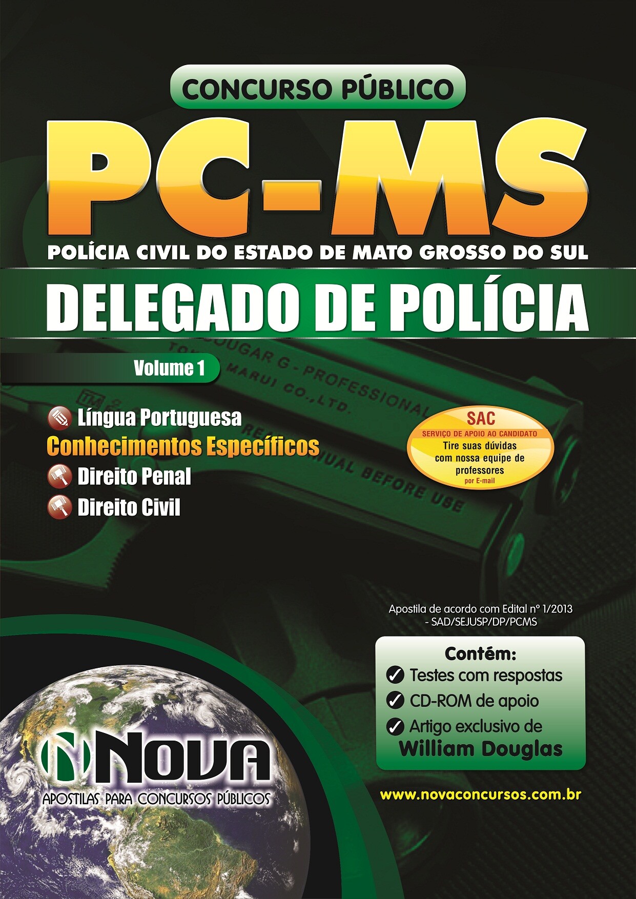 Apostila Delegado De Pol cia Do PC MS 2013