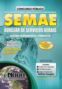 SEMAE-Mogi - Auxiliar de Servicos Gerais
