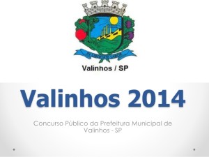 concurso pblico prefeitura de valinhos 2014 sp 1 638