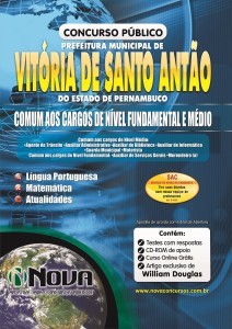 Prefeitura de Santo Antao - PE - Comum Nivel Fundamental e Medio