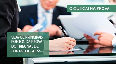 O que cai na prova: TCM – GO