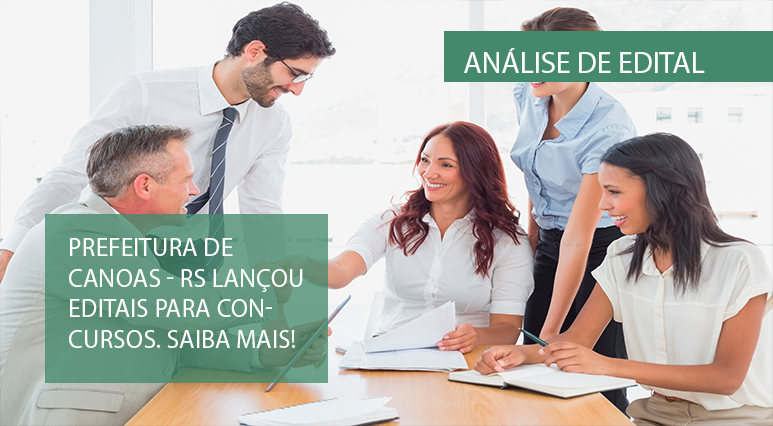 Análise de edital: Prefeitura de Canoas – RS 2015