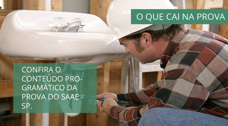 O que cai na prova: SAAE – Jacareí – SP
