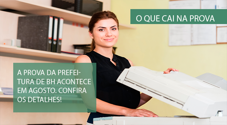 O que cai na prova: Prefeitura de Belo Horizonte – MG
