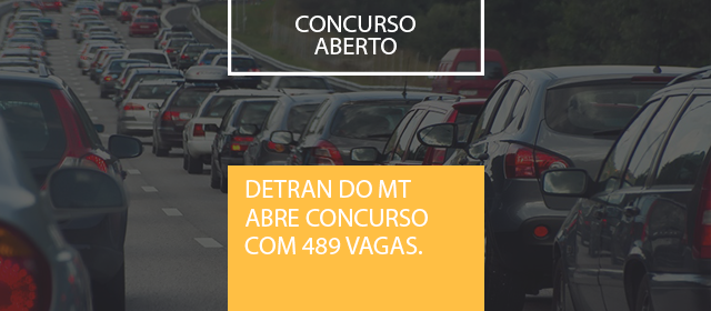 Concurso DETRAN MT